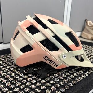 Smith forefront 2 mountain bike helmet - Peach and Beige